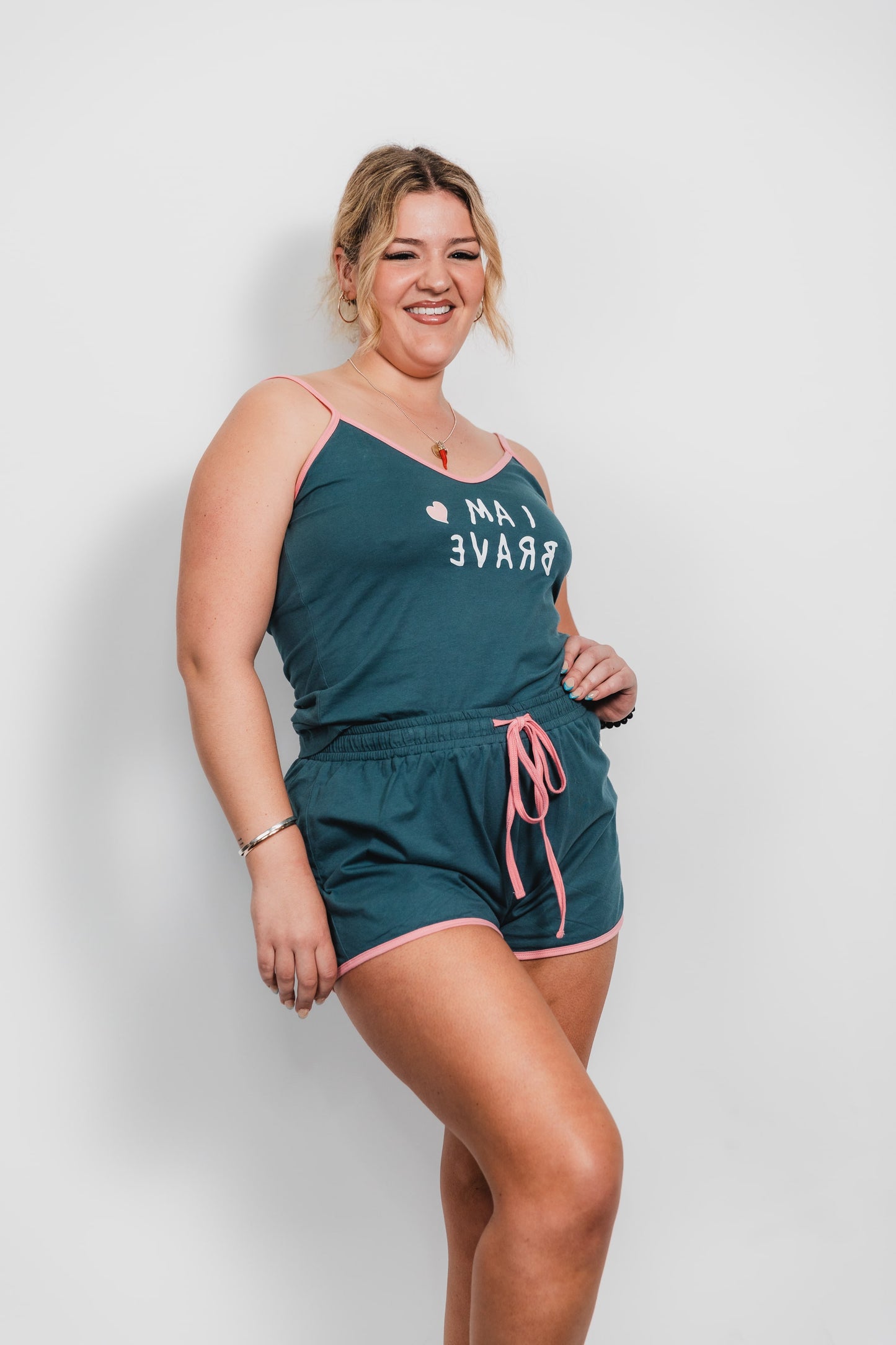 Organic Cotton Pyjamas I am Brave