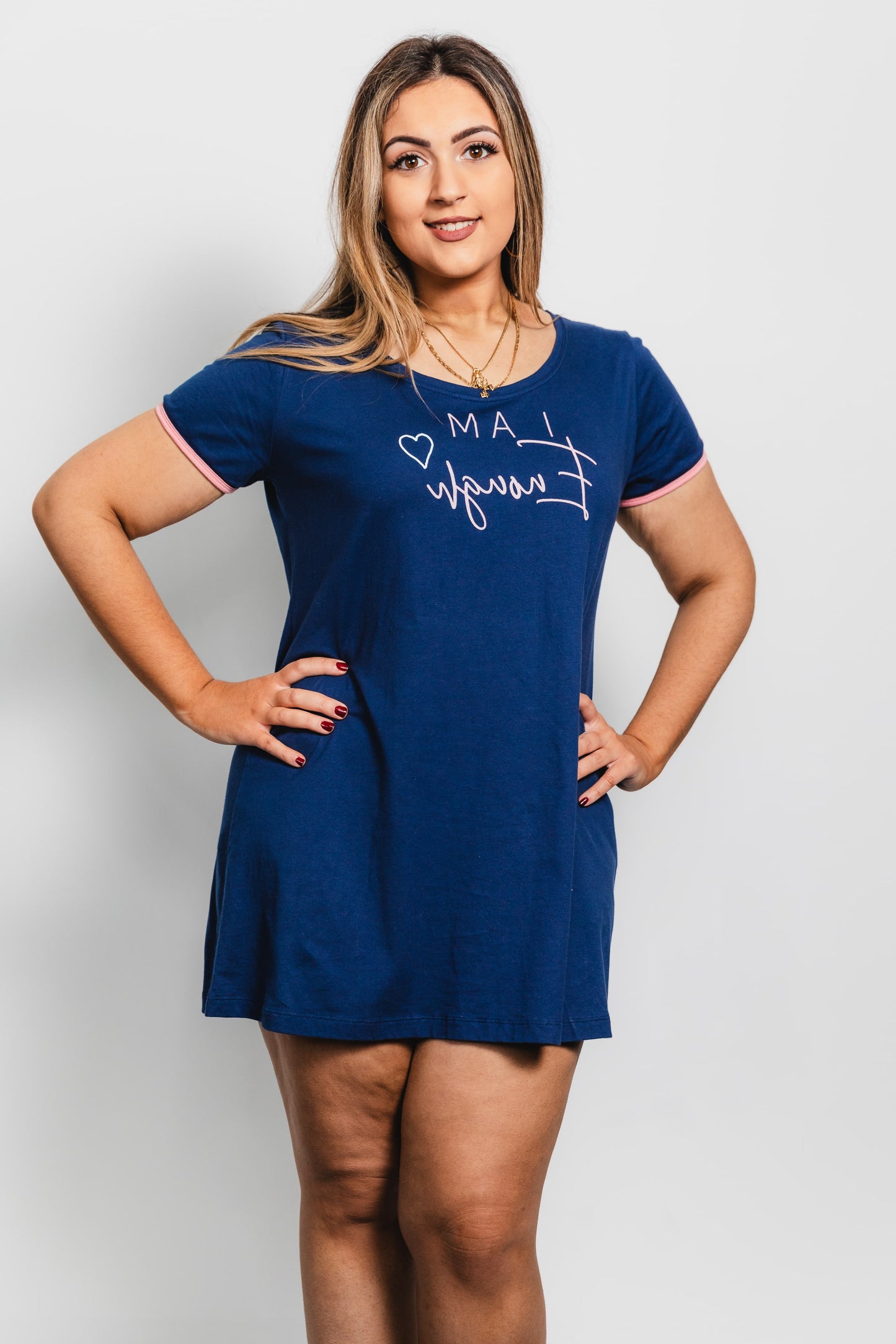 I AM Enough Organic Cotton Nightie