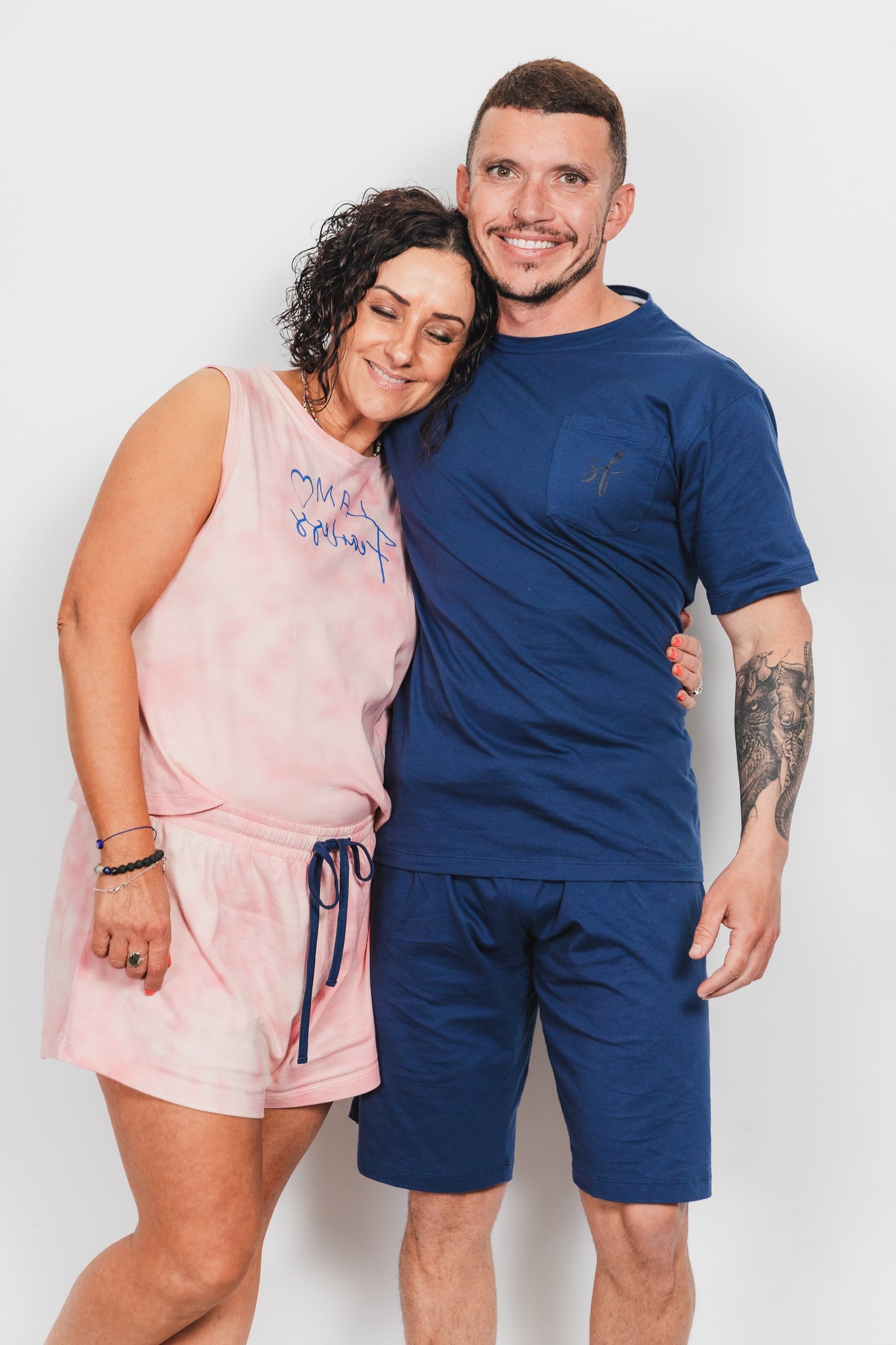 I AM Fearless Organic Cotton Tie Dye Pyjamas Set