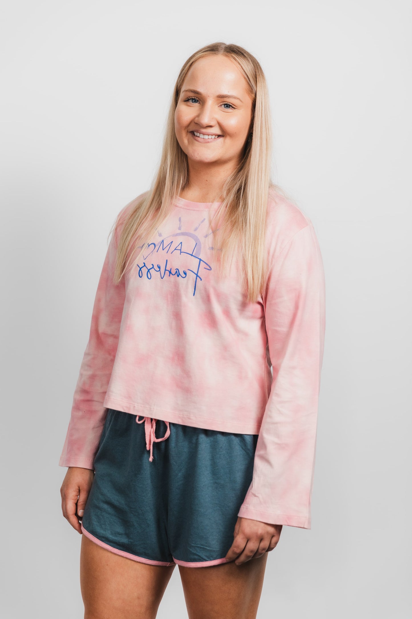 I AM Fearless Organic Cotton Tie Dye Pyjamas Set