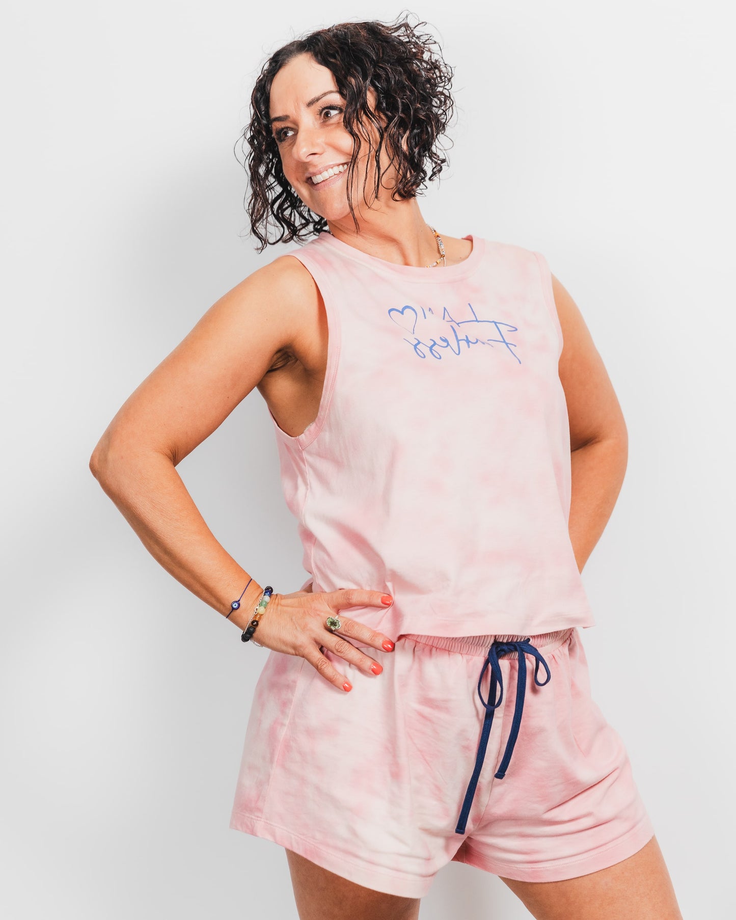 I AM Fearless Organic Cotton Tie Dye Pyjamas Set